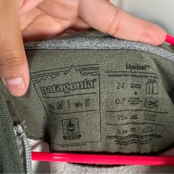 Patagonia Unisex Skyline Stencil Uprisal Hoodie Mens small Women’s Medium - Picture 6 of 9